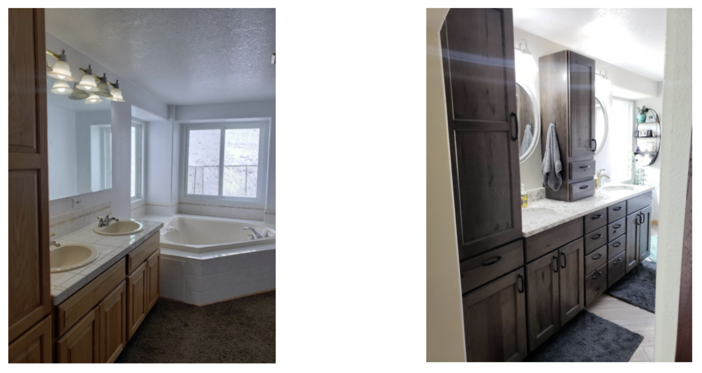 Flooring Blog - Before & After: A Fort Collins Bathroom Remodel